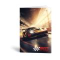 Zvezek A4 črtni 52 listni 80 g CAR RACING SPEED AVTO DIRKALNIK HITROST 1 25Z-HITROST1-C
