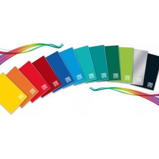 Zvezek A4 črtni 42 listni 80 g ONE COLOR