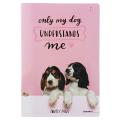 Zvezek A4 črtni 38 listni 100 g LOVELY PAWS ŽIVALI MLADIČKI 9284