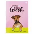 Zvezek A4 črtni 38 listni 100 g LOVELY PAWS ŽIVALI MLADIČKI 9284