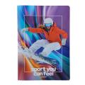 Zvezek A4 črtni 42 listni 80 g SPORT YOU CAN FEEL &Scaron;PORT 9252