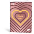 Zvezek A4 mali karo 5x5 cm 40 listni 80 g COLLEGE ELEGANCE LIPA MILL 1211640092