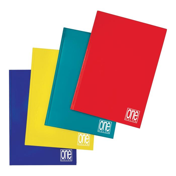 Zvezek A4 trde platnice mali karo 5x5 mm 144 listni 60 g ONE COLOR BLASETTI 5962