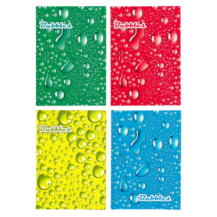 Zvezek A4 trde platnice brezčrtni 100 listni EMI BUBBLES