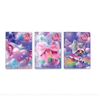Zvezek A4 veliki karo 1x1 cm 96 listni SEVEN MAXI GIRL 96/100 50C202632-10M