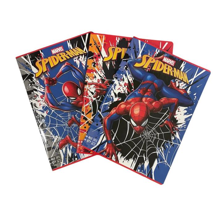 Zvezek A4 veliki karo 1x1 cm 96 listni SEVEN MAXI SPIDERMAN MARVEL 96/100 502902601-10M