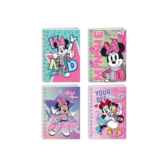 Zvezek beležka špiralna A6 MINNIE MOUSE DISNEY