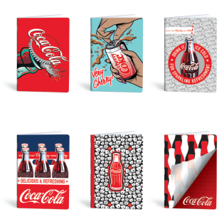 Zvezek črtni A4 75 g 50 listni COCA COLA