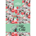 Zvezek mali karo 5x5 mm A4 40 listni 75g COCA COLA MAR-MAR 1211638129