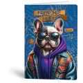 Zvezek mali karo 5x5 mm A4 40 listni 75g FASHION ANIMALS ŽIVALI MAR-MAR 1211639957